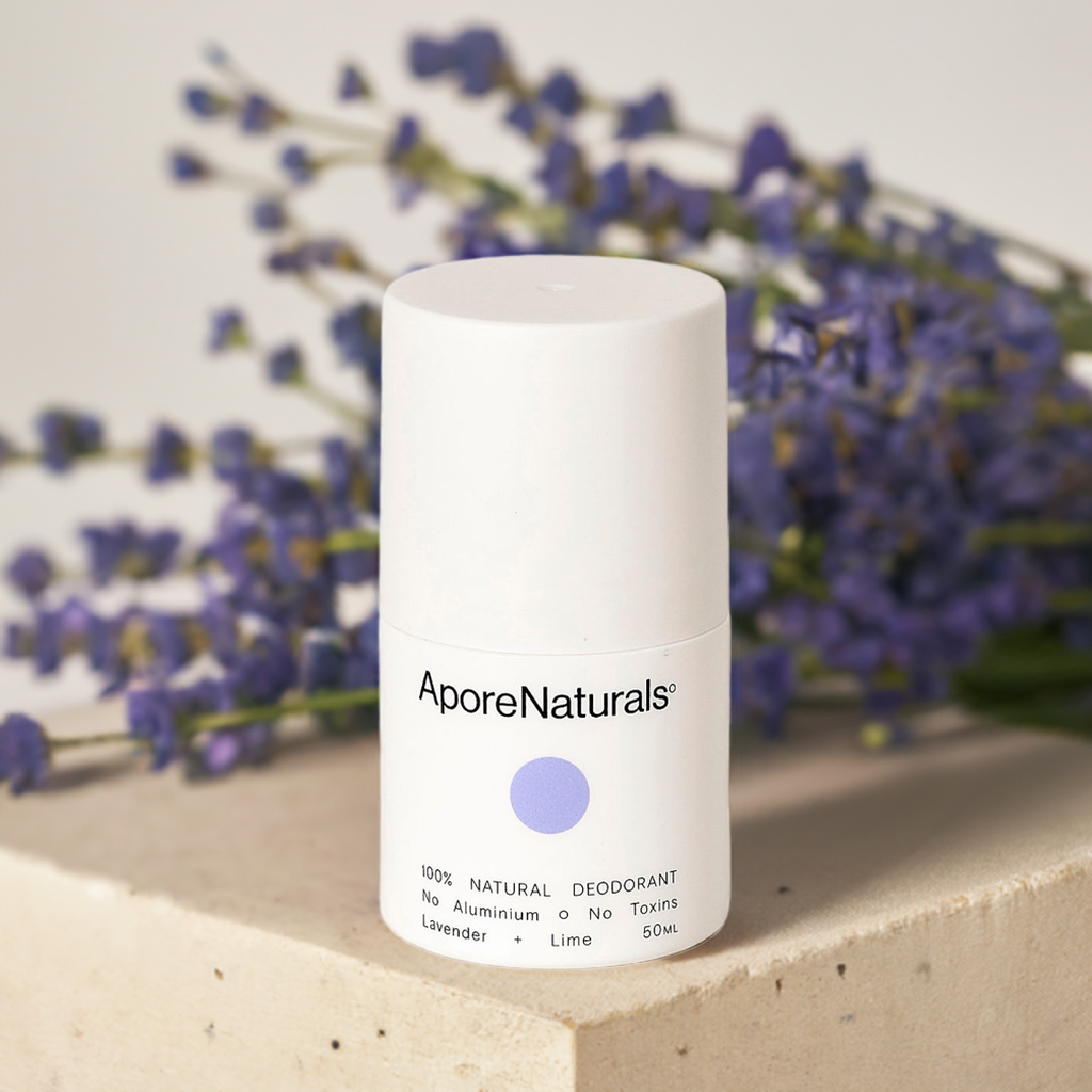 AporeNaturals lavender + lime natural deodorant