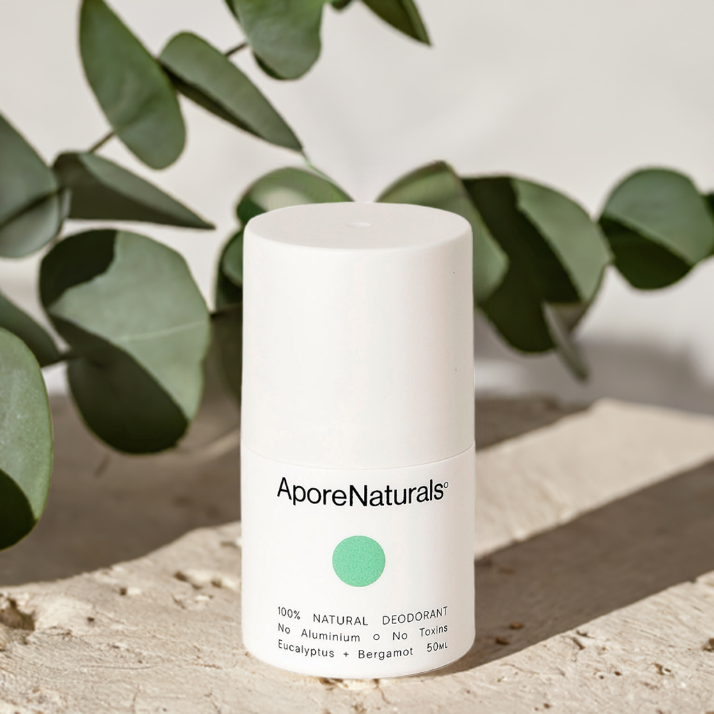 AporeNaturals eucalyptus + bergamot natural deodorant